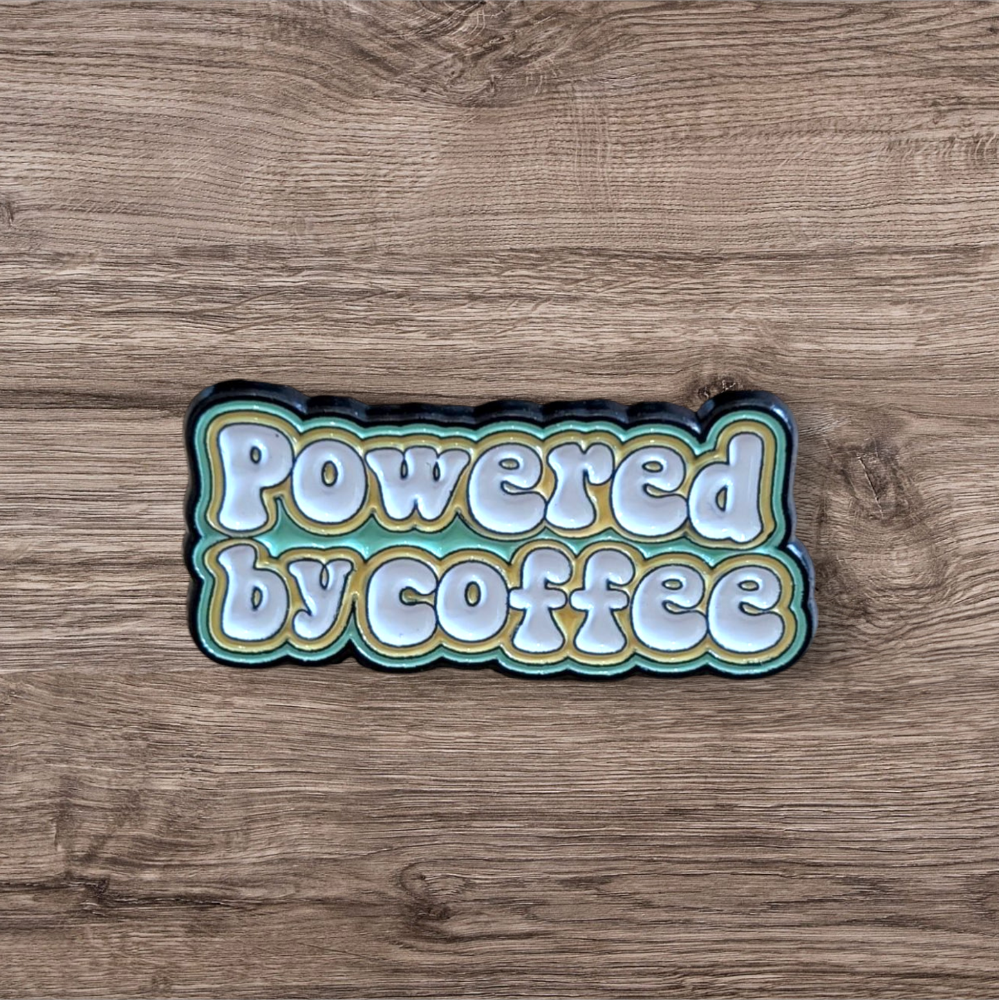 Powered By Coffee (Pin)