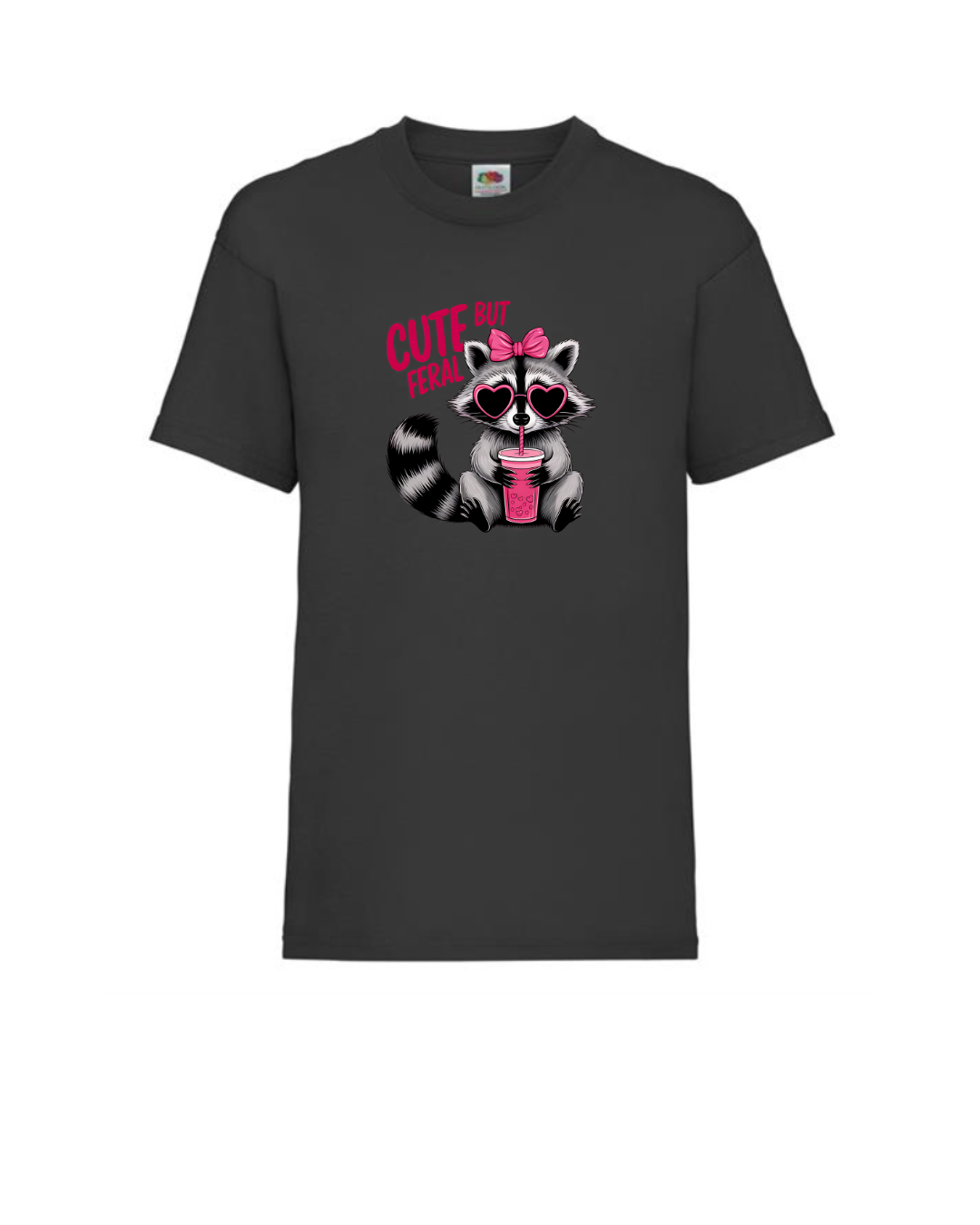 Cute But Feral (Girls T-Shirt)