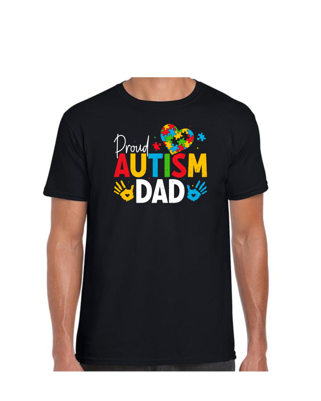 Proud Autism Dad (Men's T-Shirt)